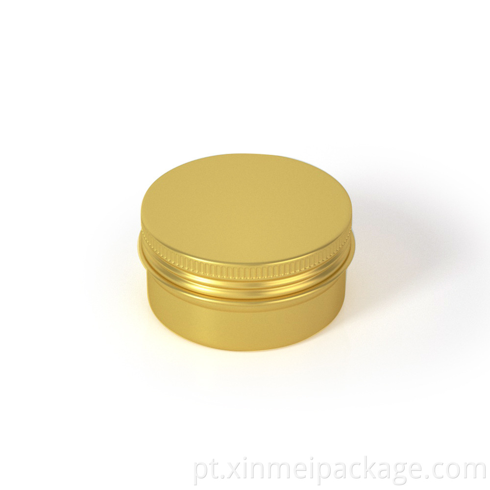 aluminum cosmetic jars